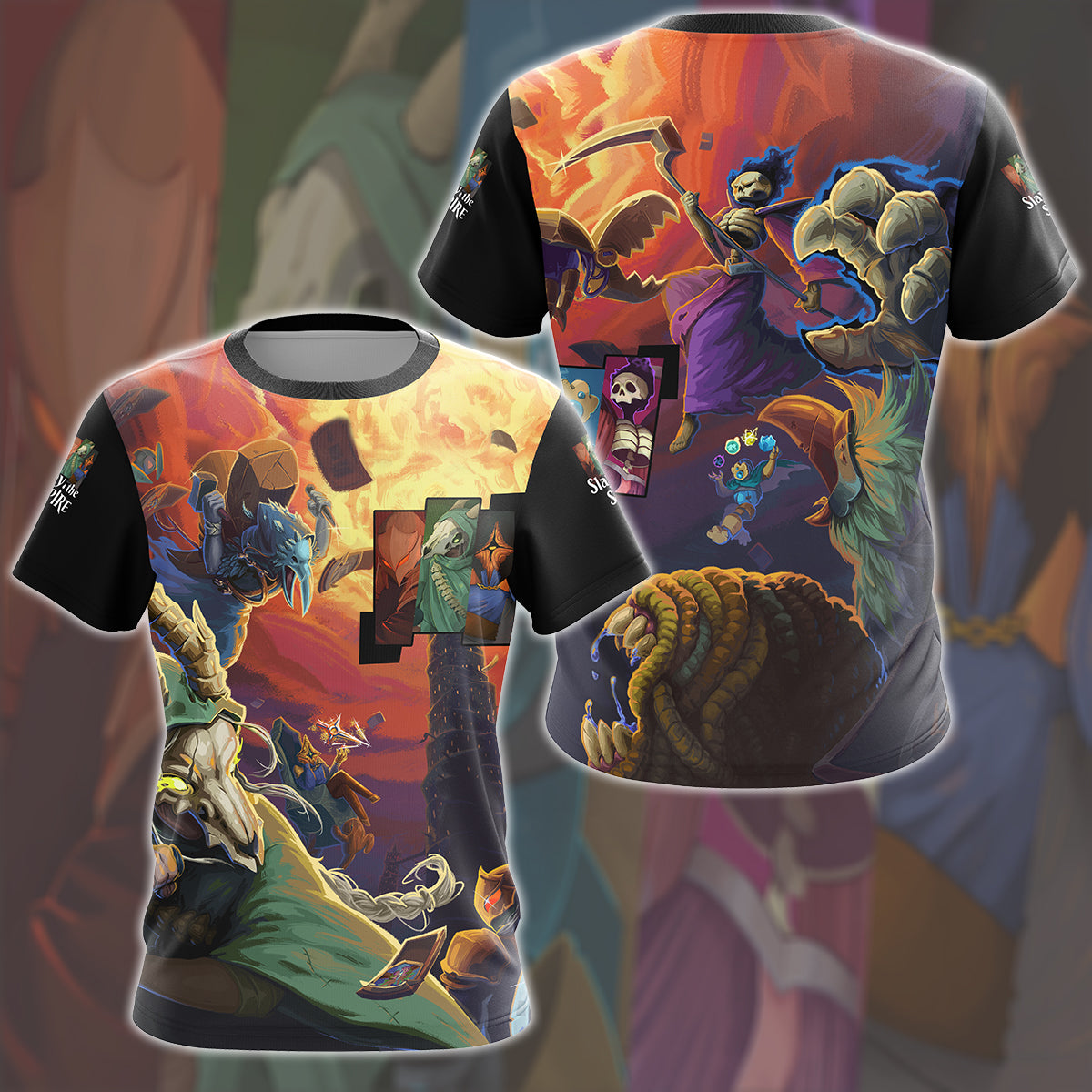 Slay the Spire 2 Video Game All Over Printed T-shirt Tank Top Zip Hoodie Pullover Hoodie Hawaiian Shirt Beach Shorts Joggers T-shirt