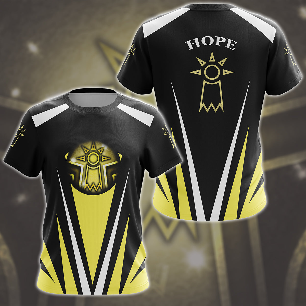 Digimon Crest Of Hope Video Game All Over Printed T-shirt Tank Top Zip Hoodie Pullover Hoodie Hawaiian Shirt Beach Shorts Joggers T-shirt S