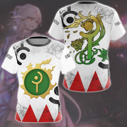 Final Fantasy White Mage Video Game All Over Printed T-shirt Tank Top Zip Hoodie Pullover Hoodie Hawaiian Shirt Beach Shorts Joggers T-shirt S