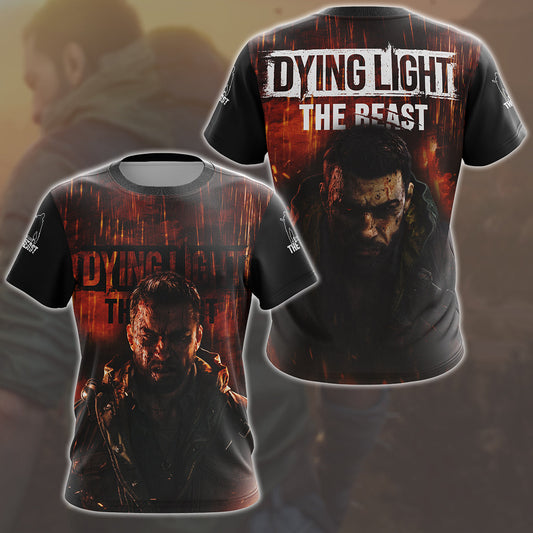 Dying Light: The Beast Video Game All Over Printed T-shirt Tank Top Zip Hoodie Pullover Hoodie Hawaiian Shirt Beach Shorts Joggers T-shirt S