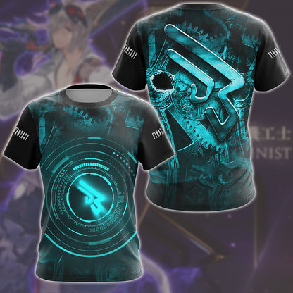Final Fantasy Machinist Video Game All Over Printed T-shirt Tank Top Zip Hoodie Pullover Hoodie Hawaiian Shirt Beach Shorts Joggers T-shirt S