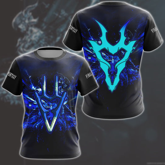 Final Fantasy Dragoon Video Game All Over Printed T-shirt Tank Top Zip Hoodie Pullover Hoodie Hawaiian Shirt Beach Shorts Joggers T-shirt S