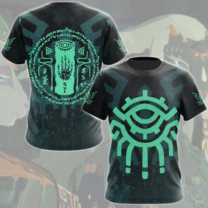 The Legend of Zelda The Zonai Video Game All Over Printed T-shirt Tank Top Zip Hoodie Pullover Hoodie Hawaiian Shirt Beach Shorts Joggers T-shirt