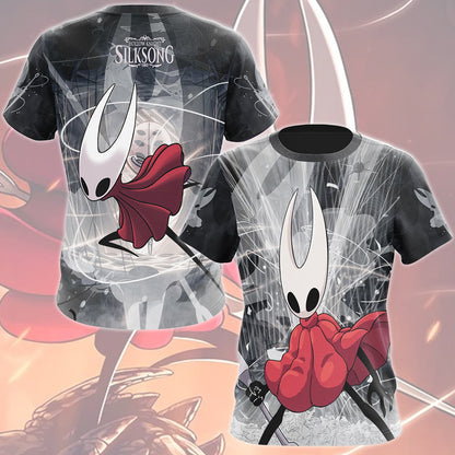 Hollow Knight: Silksong Video Game All Over Printed T-shirt Tank Top Zip Hoodie Pullover Hoodie Hawaiian Shirt Beach Shorts Joggers T-shirt S