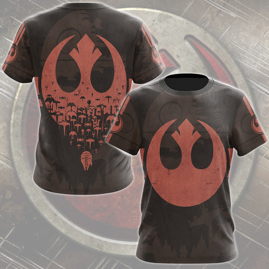 Star Wars Rebel Alliance Video Game All Over Printed T-shirt Tank Top Zip Hoodie Pullover Hoodie Hawaiian Shirt Beach Shorts Joggers T-shirt