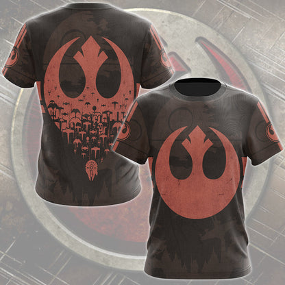 Star Wars Rebel Alliance Video Game All Over Printed T-shirt Tank Top Zip Hoodie Pullover Hoodie Hawaiian Shirt Beach Shorts Joggers T-shirt