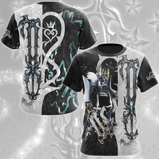 Kingdom Hearts The Gazing Eye (The Master's Eye) Keyblade Video Game All Over Printed T-shirt Tank Top Zip Hoodie Pullover Hoodie Hawaiian Shirt Beach Shorts Joggers