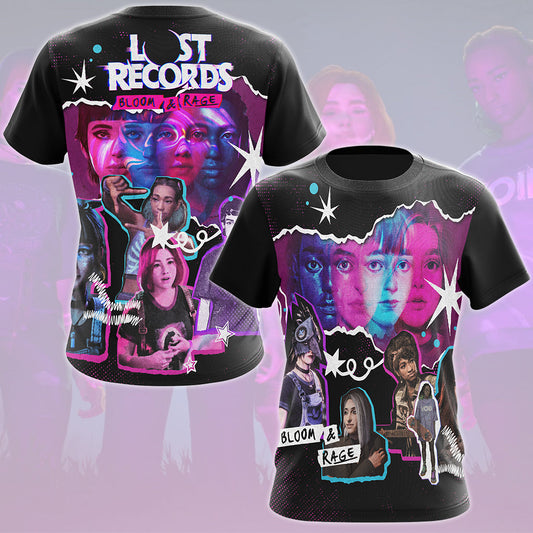 Lost Records: Bloom and Rage Video Game All Over Printed T-shirt Tank Top Zip Hoodie Pullover Hoodie Hawaiian Shirt Beach Shorts Joggers T-shirt