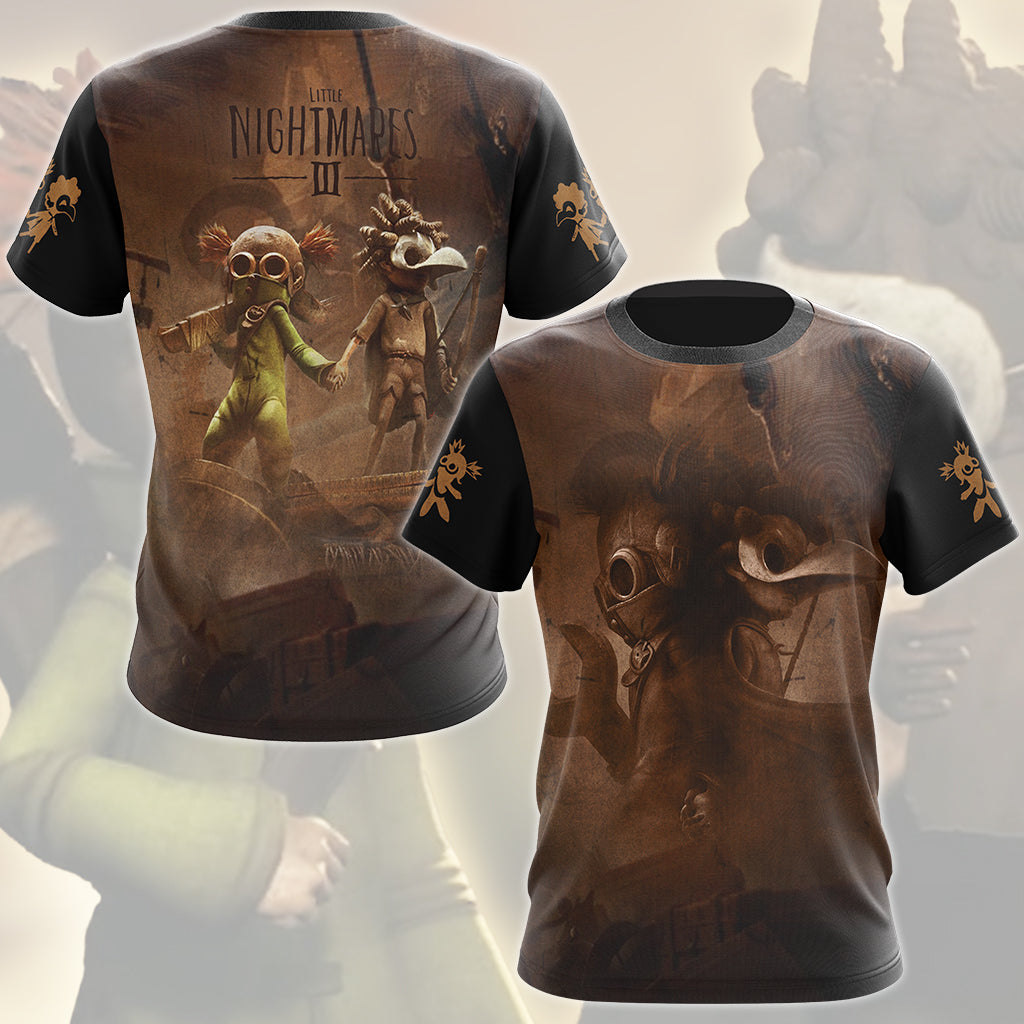 Little Nightmares 3 Video Game All Over Printed T-shirt Tank Top Zip Hoodie Pullover Hoodie Hawaiian Shirt Beach Shorts Joggers T-shirt