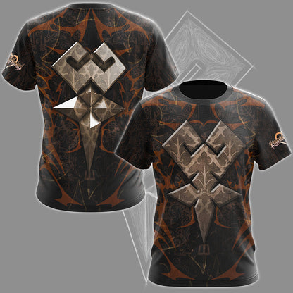 Kingdom Hearts Symbols Terra’s Mark Mark of Mastery Video Game All Over Printed T-shirt Tank Top Zip Hoodie Pullover Hoodie Hawaiian Shirt Beach Shorts Joggers