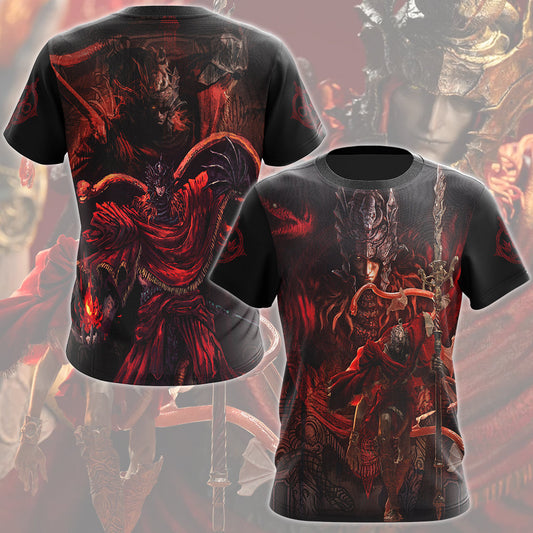 Elden Ring Messmer the Impaler Video Game All Over Printed T-shirt Tank Top Zip Hoodie Pullover Hoodie Hawaiian Shirt Beach Shorts Joggers