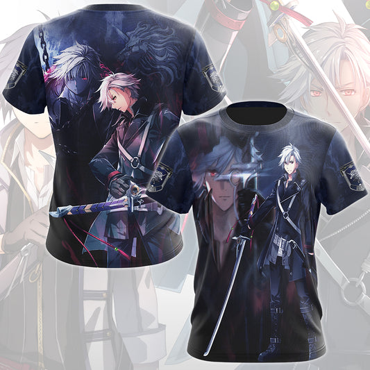 The Legend of Heroes: Trails of Cold Steel IV Rean Schwarzer Video Game All Over Printed T-shirt Tank Top Zip Hoodie Pullover Hoodie Hawaiian Shirt Beach Shorts Joggers T-shirt S