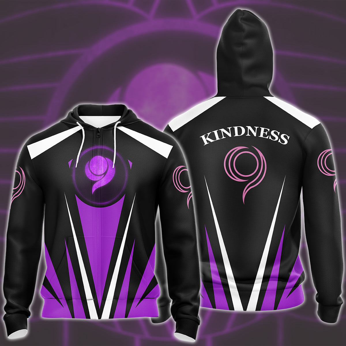 Digimon Crest Of Kindness Video Game All Over Printed T-shirt Tank Top Zip Hoodie Pullover Hoodie Hawaiian Shirt Beach Shorts Joggers Zip Hoodie S