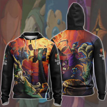 Slay the Spire 2 Video Game All Over Printed T-shirt Tank Top Zip Hoodie Pullover Hoodie Hawaiian Shirt Beach Shorts Joggers Zip Hoodie