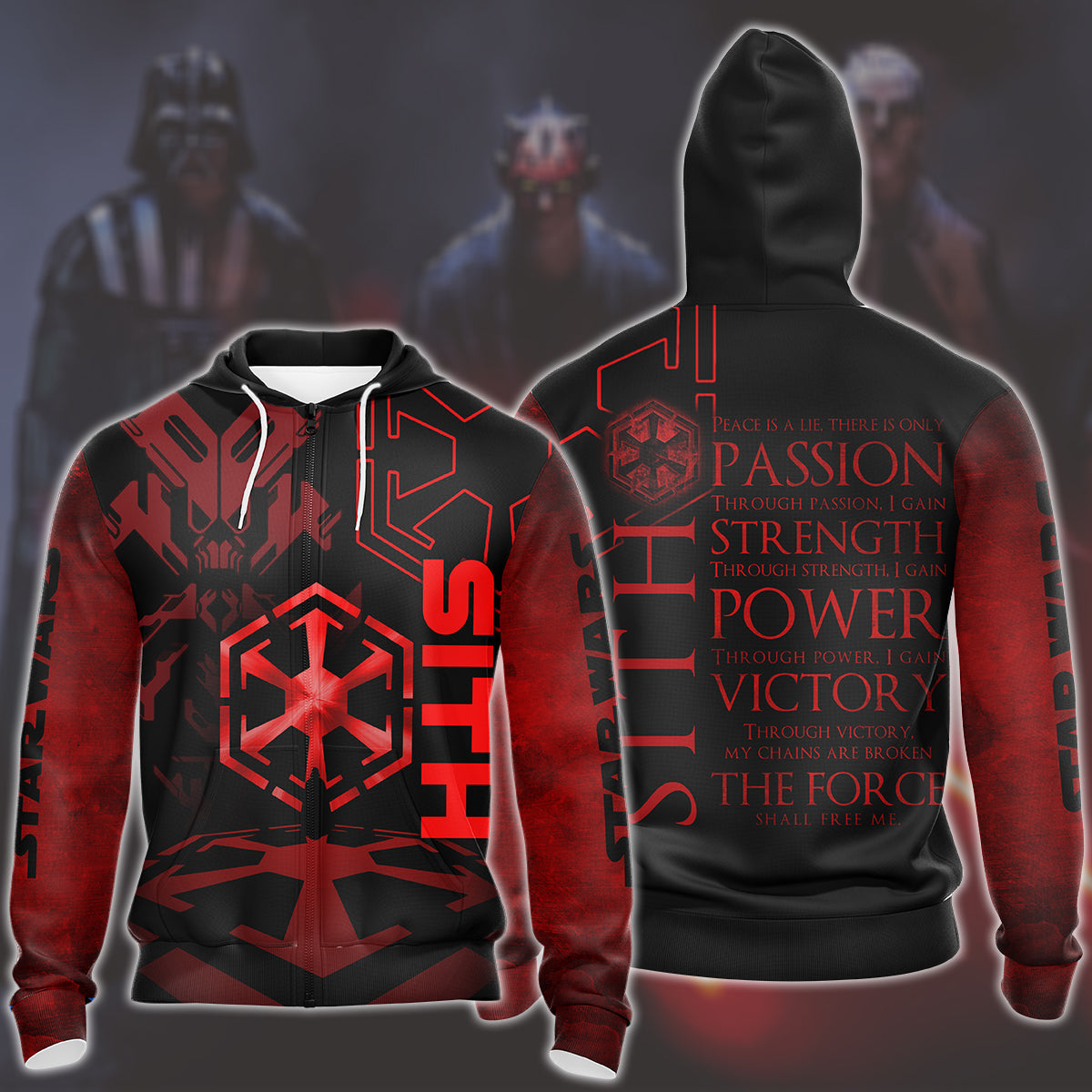 Star Wars Sith Code Unisex 3D T-shirt