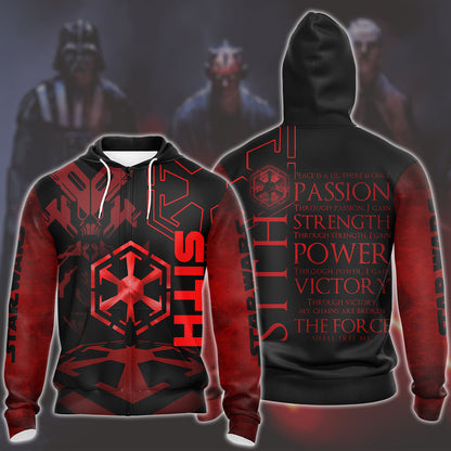 Star Wars Sith Code Unisex 3D T-shirt