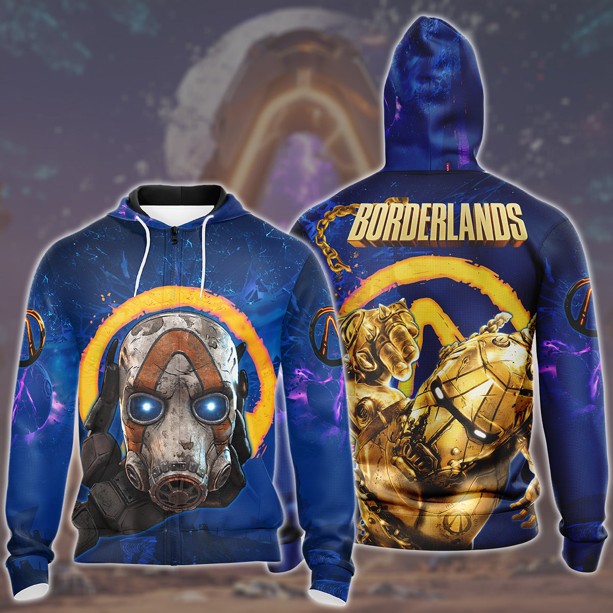 Borderlands 4 Video Game All Over Printed T-shirt Tank Top Zip Hoodie Pullover Hoodie Hawaiian Shirt Beach Shorts Joggers Zip Hoodie
