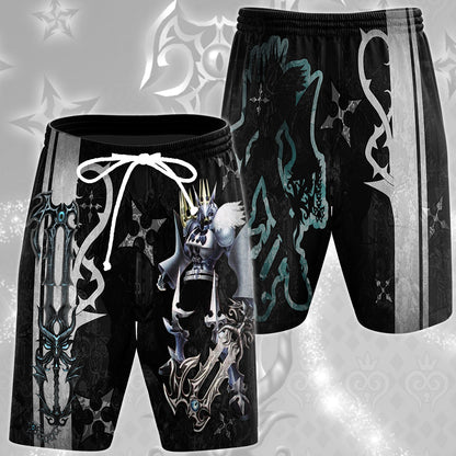 Kingdom Hearts The Gazing Eye (The Master's Eye) Keyblade Video Game All Over Printed T-shirt Tank Top Zip Hoodie Pullover Hoodie Hawaiian Shirt Beach Shorts Joggers