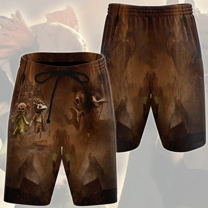 Little Nightmares 3 Video Game All Over Printed T-shirt Tank Top Zip Hoodie Pullover Hoodie Hawaiian Shirt Beach Shorts Joggers Beach Shorts