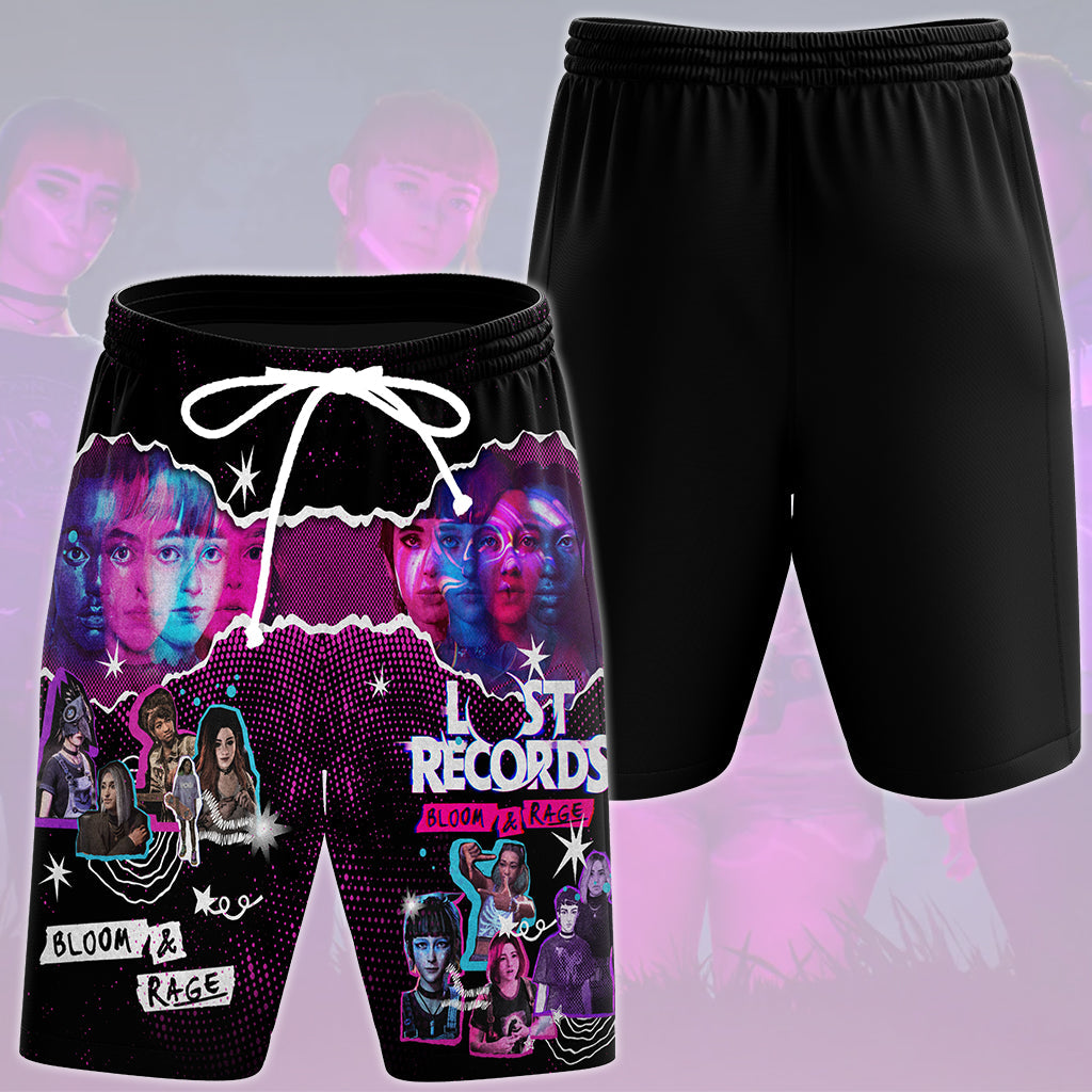 Lost Records: Bloom and Rage Video Game All Over Printed T-shirt Tank Top Zip Hoodie Pullover Hoodie Hawaiian Shirt Beach Shorts Joggers Beach Shorts