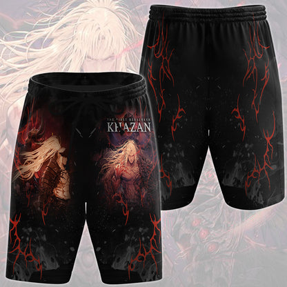 The First Berserker: Khazan Video Game All Over Printed T-shirt Tank Top Zip Hoodie Pullover Hoodie Hawaiian Shirt Beach Shorts Joggers Beach Shorts S