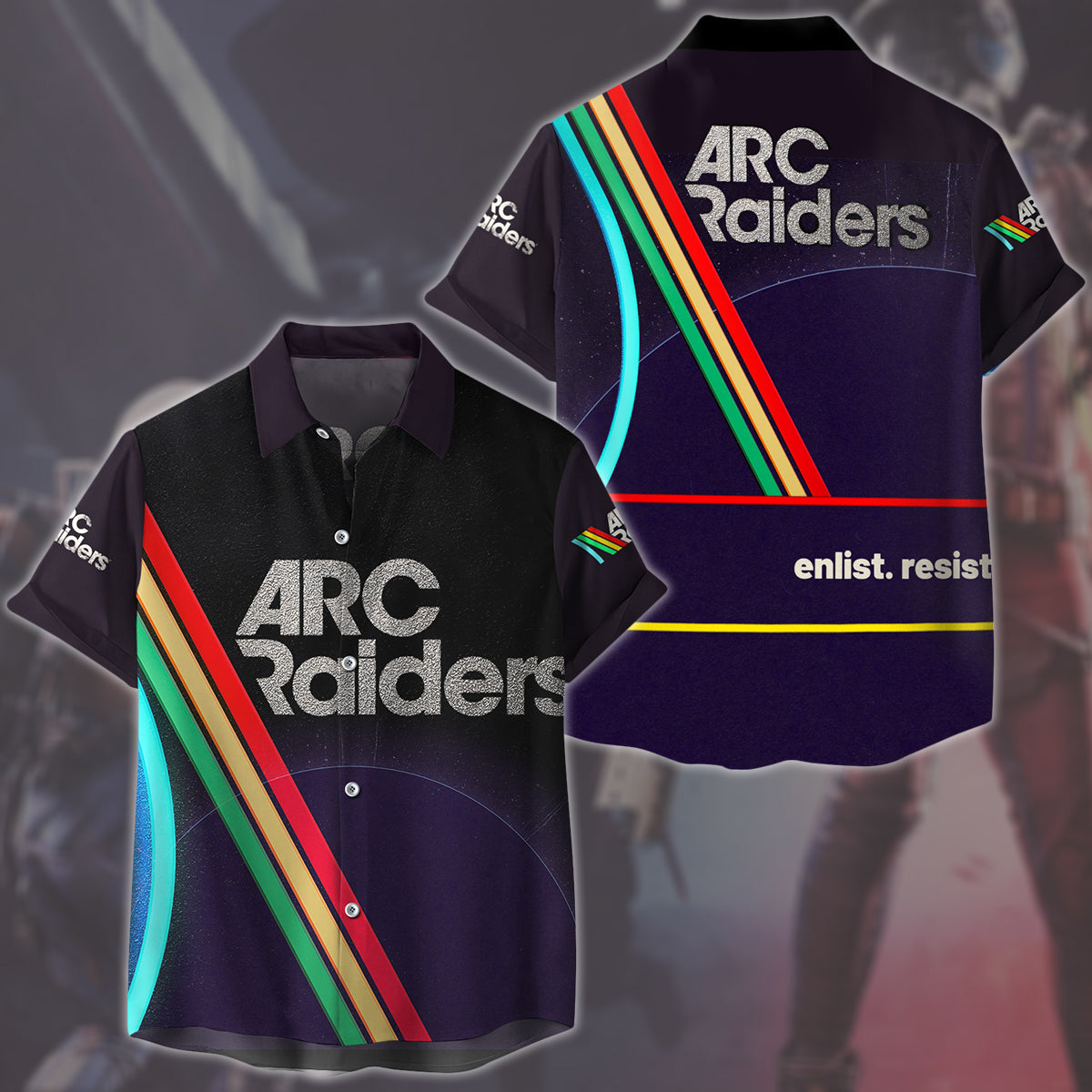 Arc Raiders Video Game All Over Printed T-shirt Tank Top Zip Hoodie Pullover Hoodie Hawaiian Shirt Beach Shorts Joggers Hawaiian Shirt