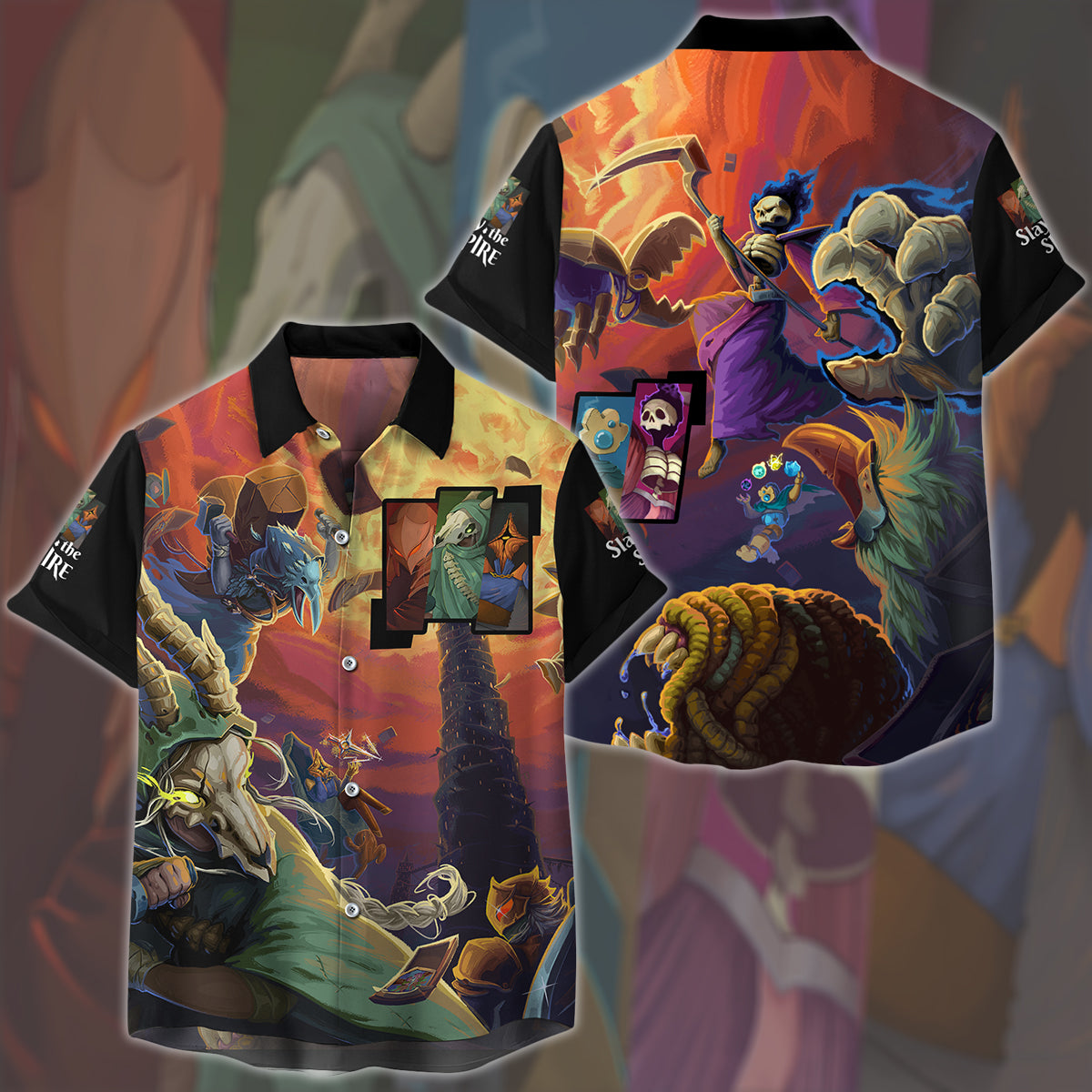 Slay the Spire 2 Video Game All Over Printed T-shirt Tank Top Zip Hoodie Pullover Hoodie Hawaiian Shirt Beach Shorts Joggers Hawaiian Shirt