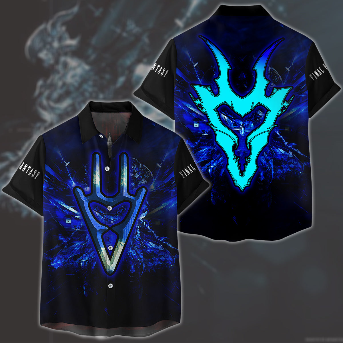 Final Fantasy Dragoon Video Game All Over Printed T-shirt Tank Top Zip Hoodie Pullover Hoodie Hawaiian Shirt Beach Shorts Joggers Hawaiian Shirt S