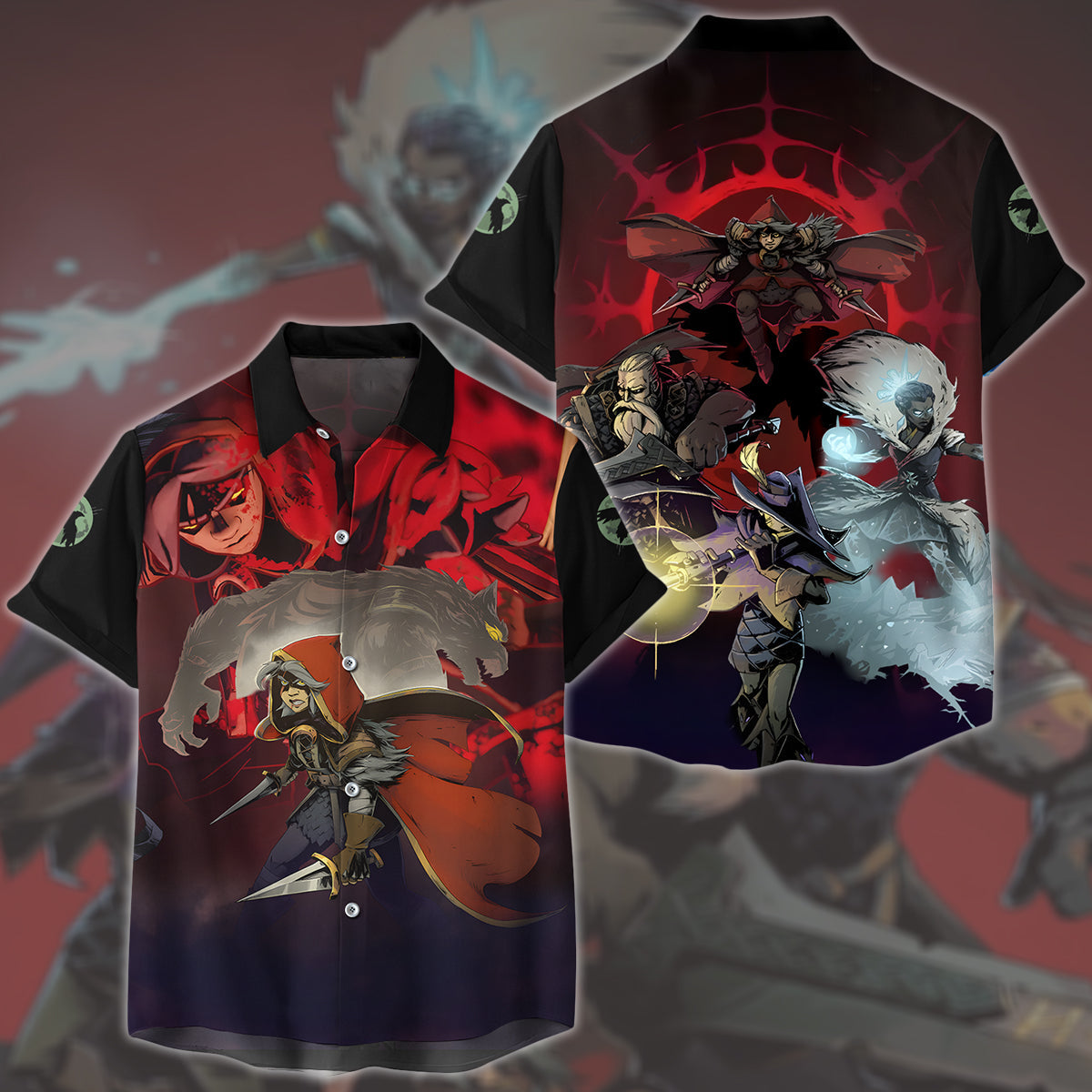 Ravenswatch Video Game All Over Printed T-shirt Tank Top Zip Hoodie Pullover Hoodie Hawaiian Shirt Beach Shorts Joggers Hawaiian Shirt