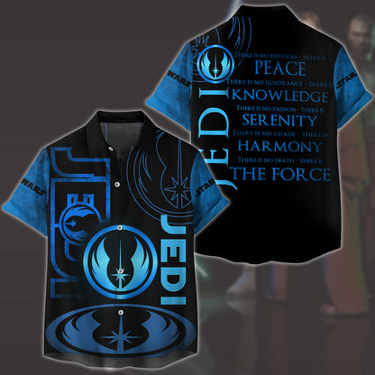 Star Wars The Jedi Code Video Game All Over Printed T-shirt Tank Top Zip Hoodie Pullover Hoodie Hawaiian Shirt Beach Shorts Joggers Hawaiian Shirt