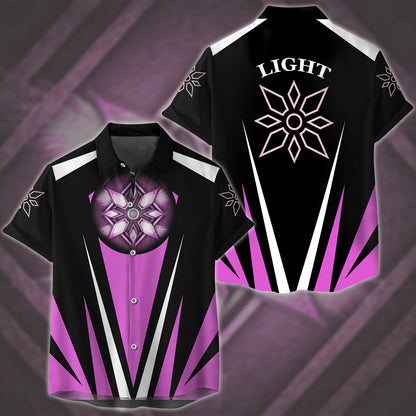 Digimon Crest Of Light Video Game All Over Printed T-shirt Tank Top Zip Hoodie Pullover Hoodie Hawaiian Shirt Beach Shorts Joggers Hawaiian Shirt S