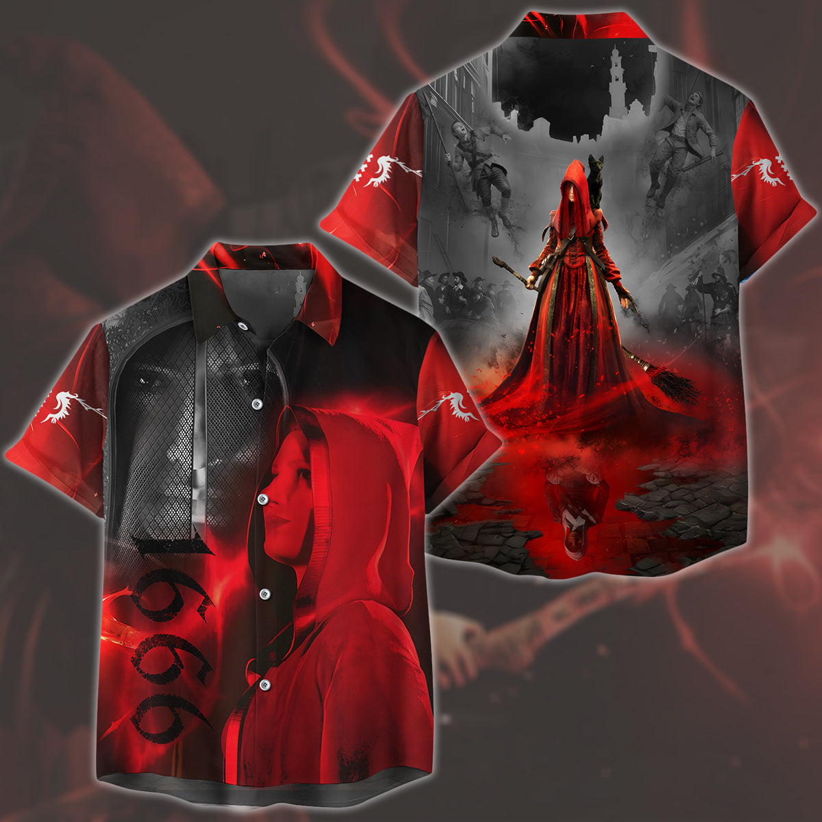 1666: Amsterdam Video Game All Over Printed T-shirt Tank Top Zip Hoodie Pullover Hoodie Hawaiian Shirt Beach Shorts Joggers Hawaiian Shirt