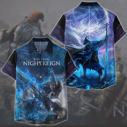 Elden Ring Nightreign Video Game All Over Printed T-shirt Tank Top Zip Hoodie Pullover Hoodie Hawaiian Shirt Beach Shorts Joggers Hawaiian Shirt S