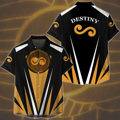 Digimon Crest Of Destiny Video Game All Over Printed T-shirt Tank Top Zip Hoodie Pullover Hoodie Hawaiian Shirt Beach Shorts Joggers Hawaiian Shirt S