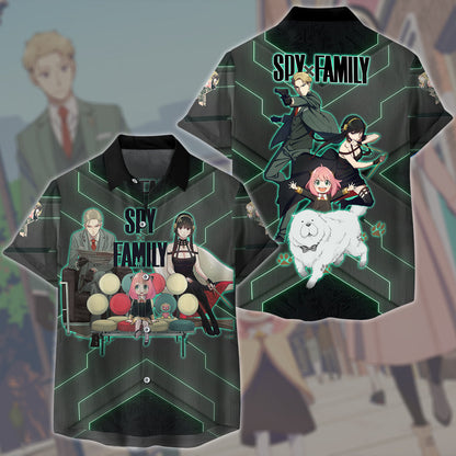 Spy x Family Anime Manga All Over Printed T-shirt Tank Top Zip Hoodie Pullover Hoodie Hawaiian Shirt Beach Shorts Joggers Hawaiian Shirt
