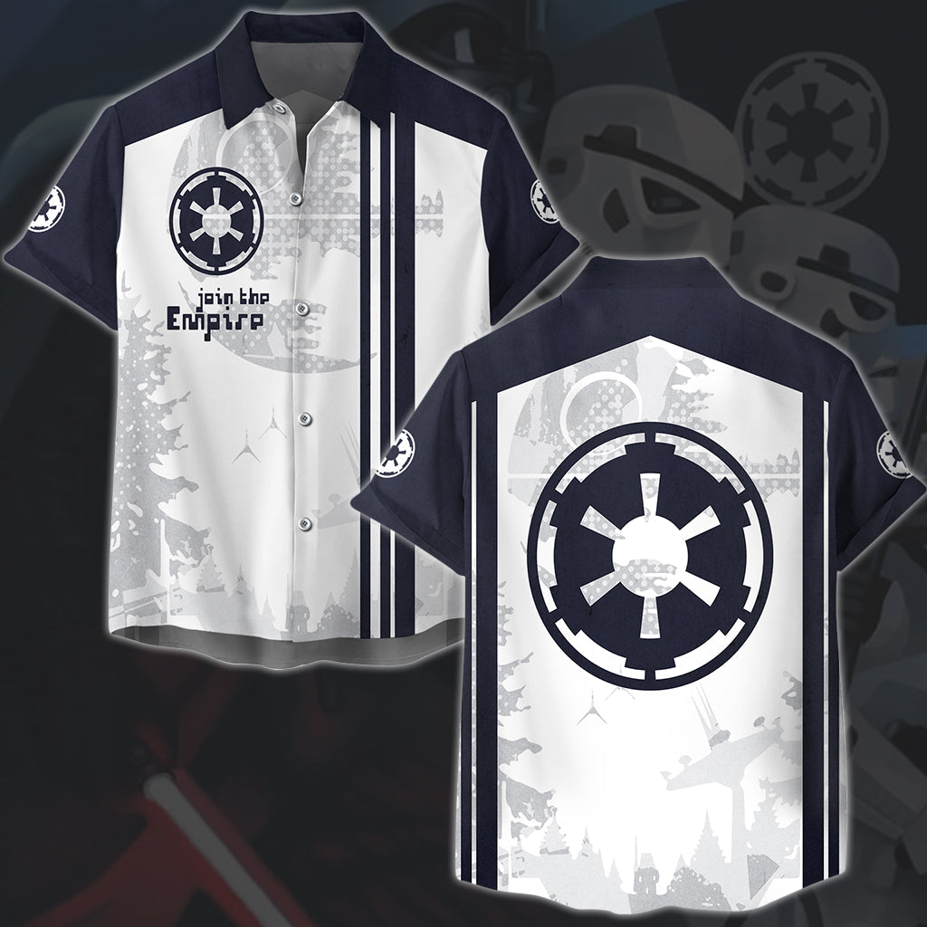 Star Wars Galactic Empire 'Join The Empire' Video Game All Over Printed T-shirt Tank Top Zip Hoodie Pullover Hoodie Hawaiian Shirt Beach Shorts Joggers Hawaiian Shirt