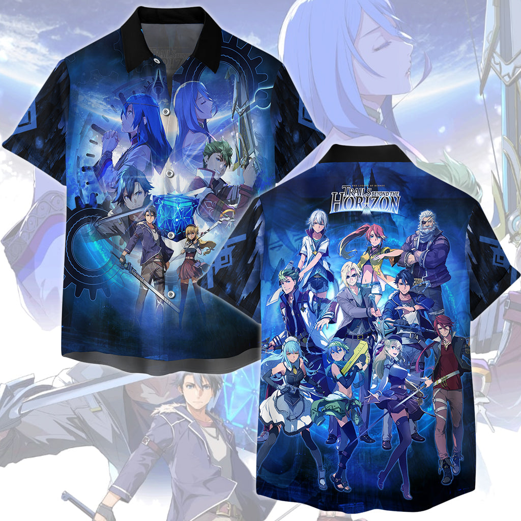 The Legend of Heroes: Trails Beyond the Horizon Video Game All Over Printed T-shirt Tank Top Zip Hoodie Pullover Hoodie Hawaiian Shirt Beach Shorts Joggers Hawaiian Shirt
