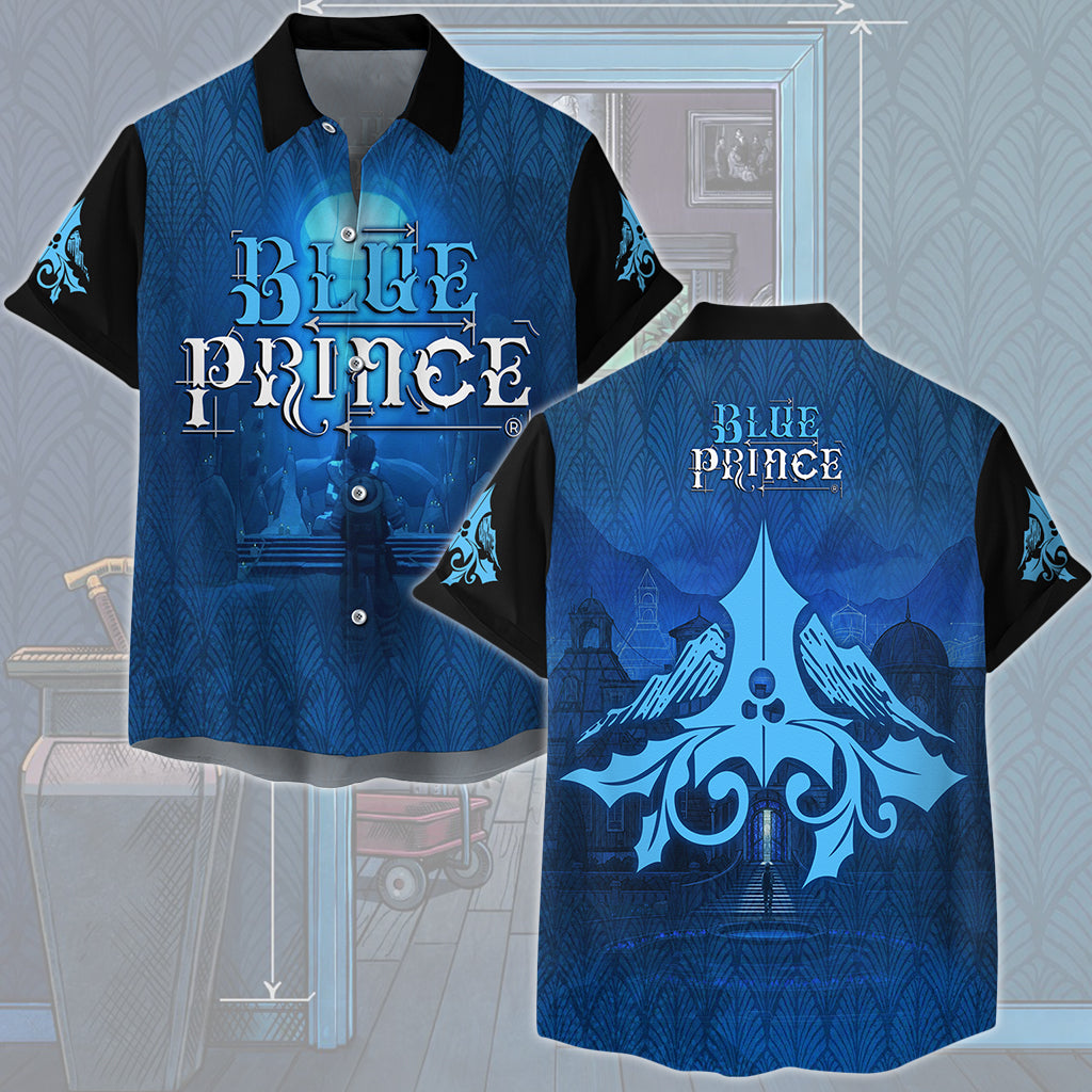 Blue Prince Video Game All Over Printed T-shirt Tank Top Zip Hoodie Pullover Hoodie Hawaiian Shirt Beach Shorts Joggers Hawaiian Shirt S