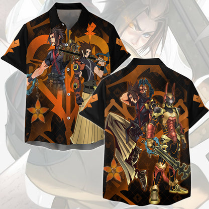 Kingdom Hearts Terra Video Game All Over Printed T-shirt Tank Top Zip Hoodie Pullover Hoodie Hawaiian Shirt Beach Shorts Joggers Hawaiian Shirt S