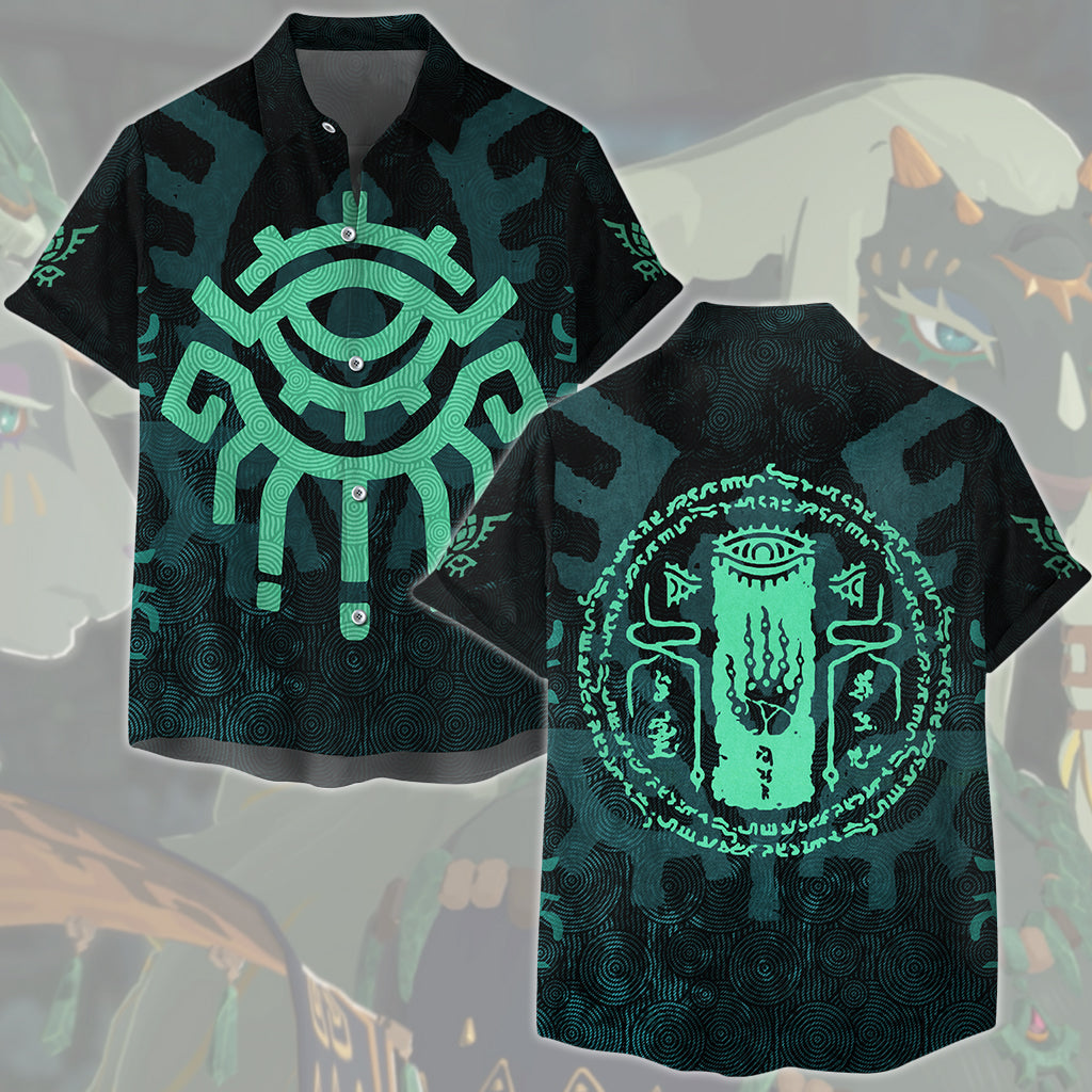 The Legend of Zelda The Zonai Video Game All Over Printed T-shirt Tank Top Zip Hoodie Pullover Hoodie Hawaiian Shirt Beach Shorts Joggers Hawaiian Shirt