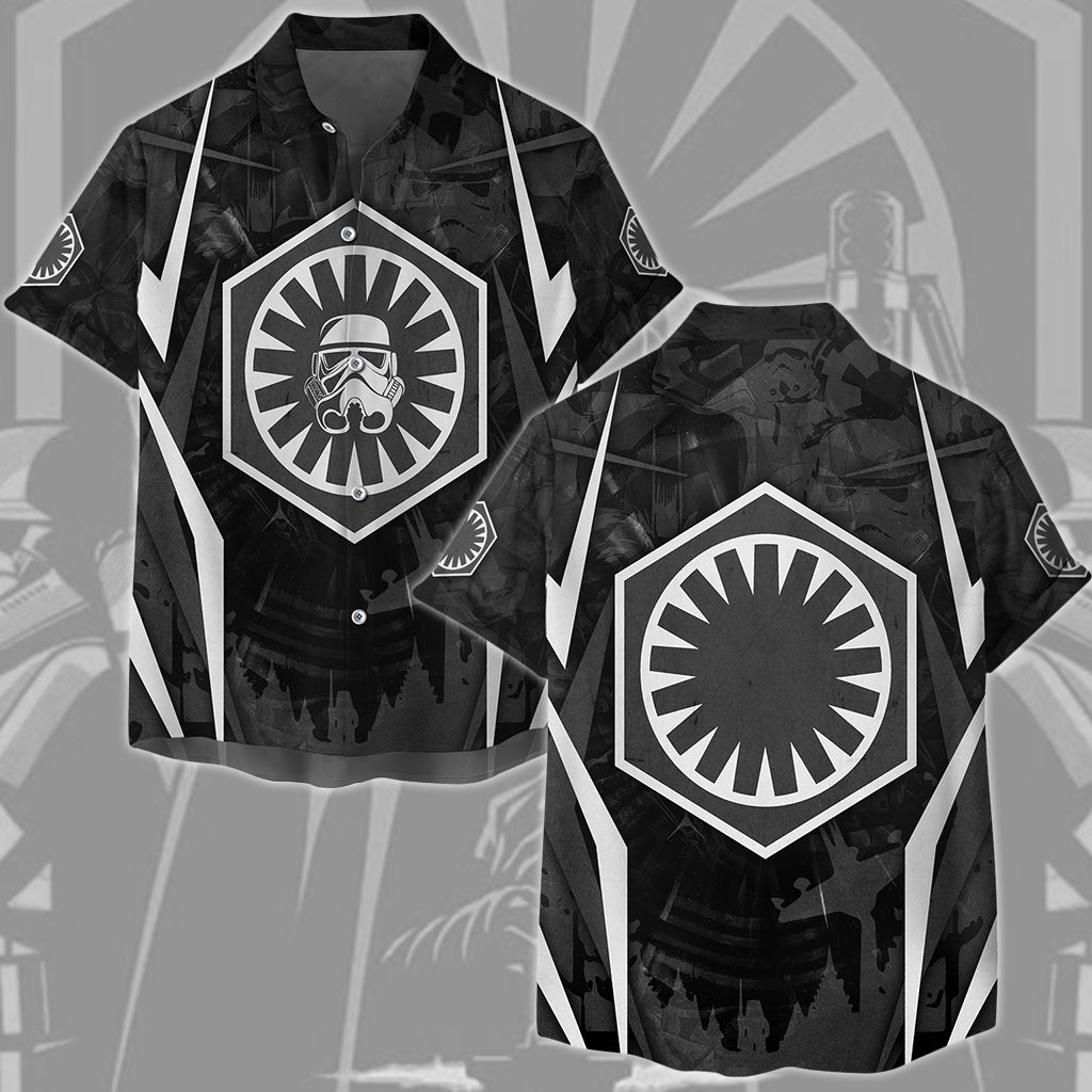 Star Wars First Order Video Game All Over Printed T-shirt Tank Top Zip Hoodie Pullover Hoodie Hawaiian Shirt Beach Shorts Joggers Hawaiian Shirt