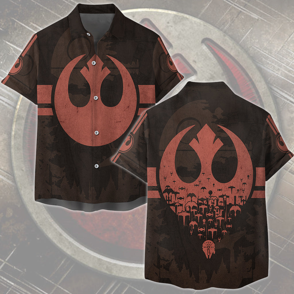 Star Wars Rebel Alliance Video Game All Over Printed T-shirt Tank Top Zip Hoodie Pullover Hoodie Hawaiian Shirt Beach Shorts Joggers Hawaiian Shirt