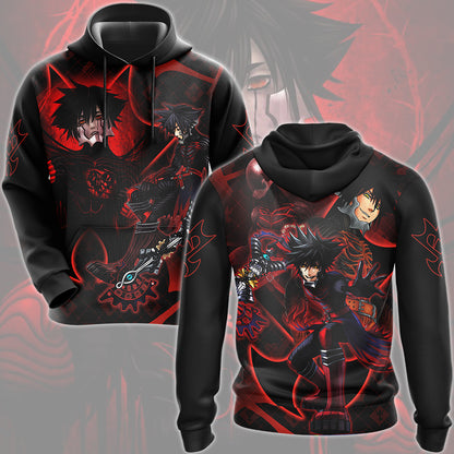 Kingdom Hearts Vanitas Video Game All Over Printed T-shirt Tank Top Zip Hoodie Pullover Hoodie Hawaiian Shirt Beach Shorts Joggers Hoodie S