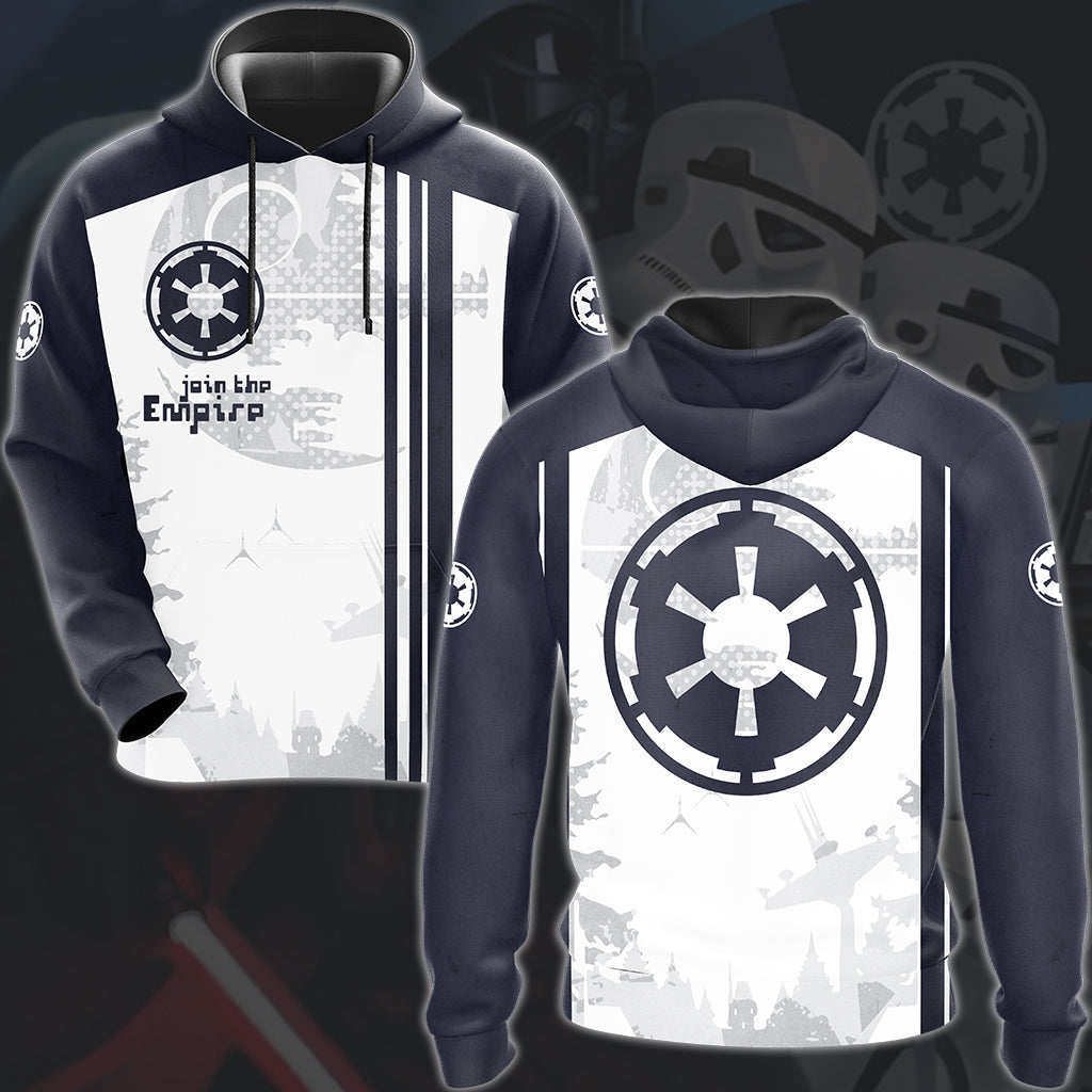 Star Wars Galactic Empire 'Join The Empire' Video Game All Over Printed T-shirt Tank Top Zip Hoodie Pullover Hoodie Hawaiian Shirt Beach Shorts Joggers Hoodie