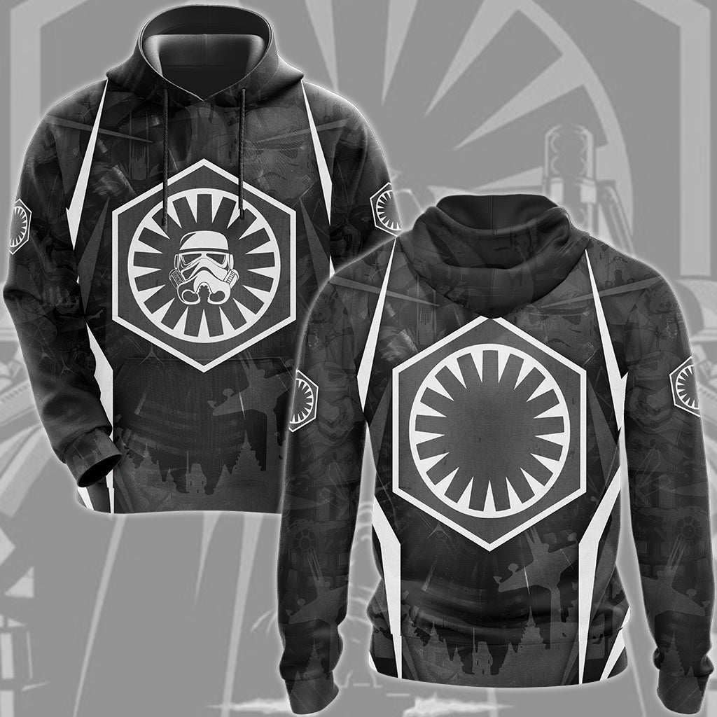 Star Wars First Order Video Game All Over Printed T-shirt Tank Top Zip Hoodie Pullover Hoodie Hawaiian Shirt Beach Shorts Joggers Hoodie