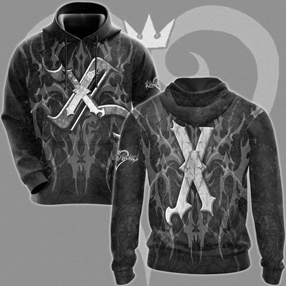 Kingdom Hearts Symbols Recusant’s Sigil Video Game All Over Printed T-shirt Tank Top Zip Hoodie Pullover Hoodie Hawaiian Shirt Beach Shorts Joggers