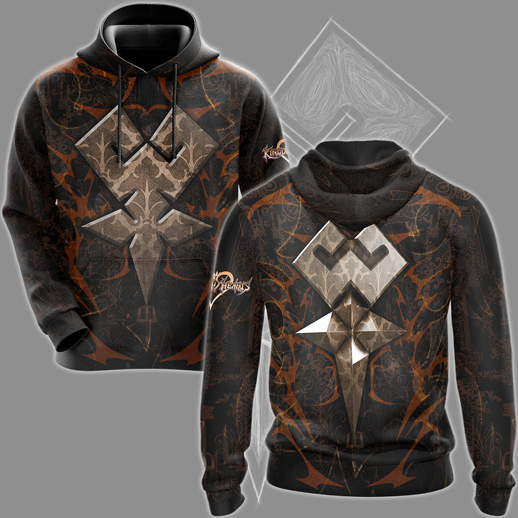 Kingdom Hearts Symbols Terra’s Mark Mark of Mastery Video Game All Over Printed T-shirt Tank Top Zip Hoodie Pullover Hoodie Hawaiian Shirt Beach Shorts Joggers