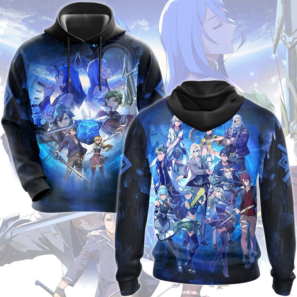 The Legend of Heroes: Trails Beyond the Horizon Video Game All Over Printed T-shirt Tank Top Zip Hoodie Pullover Hoodie Hawaiian Shirt Beach Shorts Joggers Hoodie