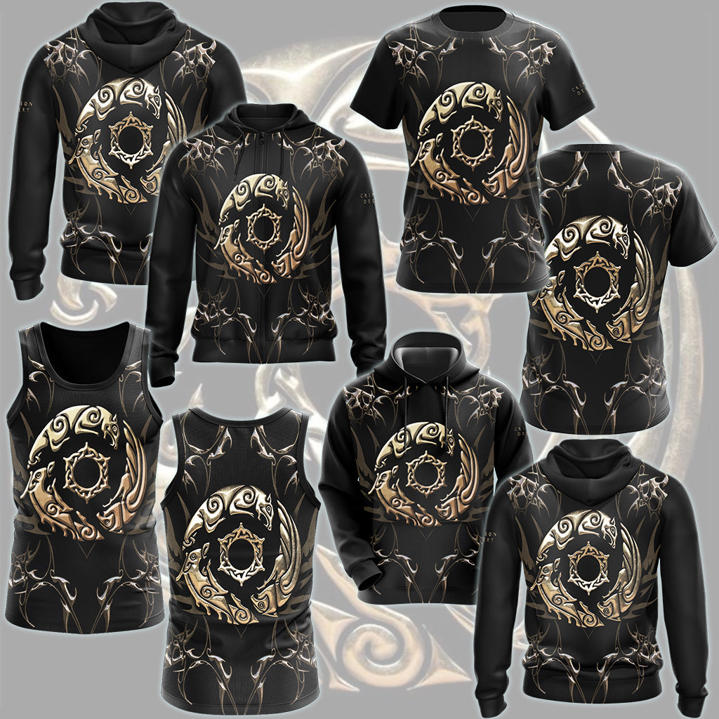 Crimson Desert Video Game All Over Printed T-shirt Tank Top Zip Hoodie Pullover Hoodie Hawaiian Shirt Beach Shorts Joggers