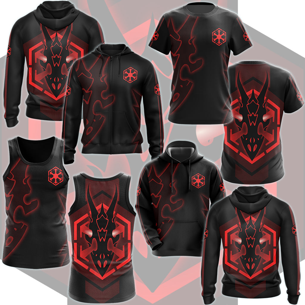 Star Wars The Sith Video Game All Over Printed T-shirt Tank Top Zip Hoodie Pullover Hoodie Hawaiian Shirt Beach Shorts Joggers